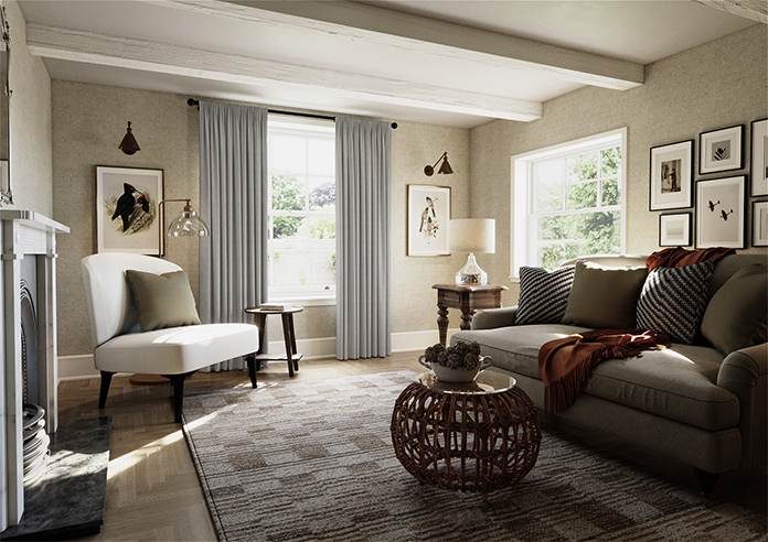 Bruschal (Blackout), Grey Horizon - Made to Measure Curtains - Image 7